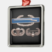 CIBの空輸の空爆 メタルオーナメント (左)