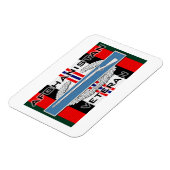 CIBアフガニスタン マグネット (左側)