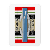 CIBイラク退役軍人 マグネット (縦)