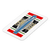 CIBイラク退役軍人 マグネット (左側)