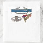 CIB空中パスファインダー 長方形シール (バッグ)