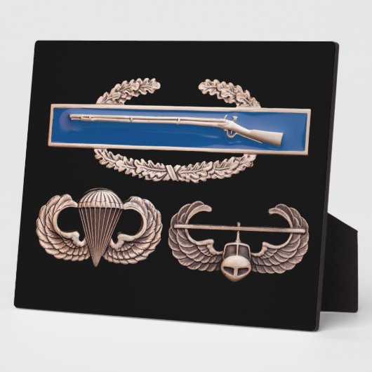 CIB空挺空襲 フォトプラーク (側面)