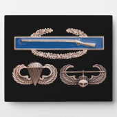 CIB空挺空襲 フォトプラーク (正面)