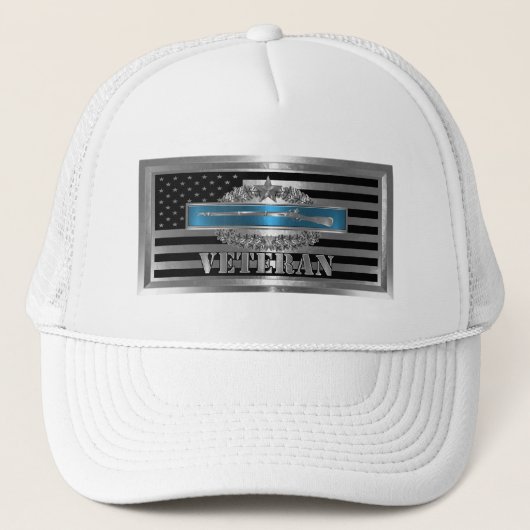 CIB退役軍人とコンバットスター キャップ (正面)