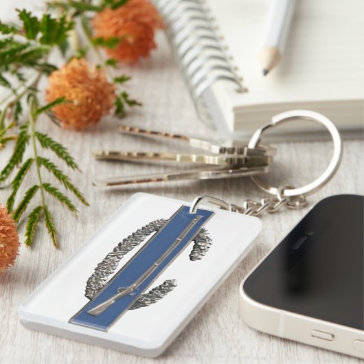 CIB Keychain色 キーホルダー (正面右)