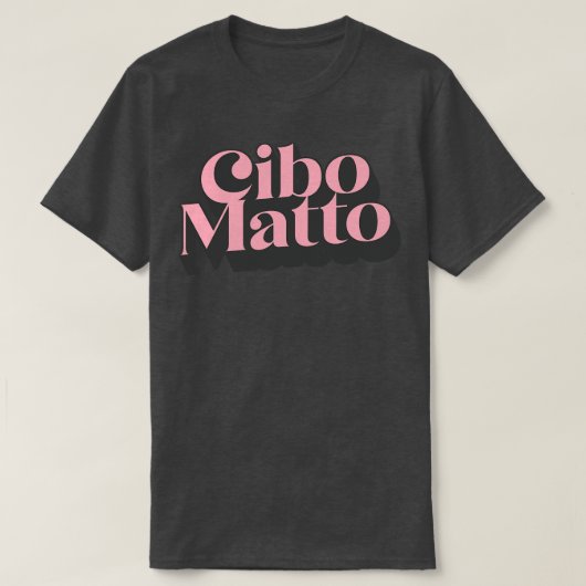 Cibo Matto 90sスタイルファンデザイン Tシャツ (デザイン正面)