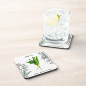 Ciboulette — Allium schoenoprasum コースター (右側)