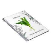 Ciboulette — Allium schoenoprasum ノートブック (右側)