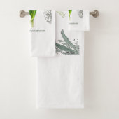 Ciboulette — Allium schoenoprasum バスタオルセット (インサイチュ)