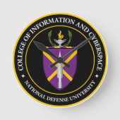 CICクロック ラウンド壁時計 (正面)