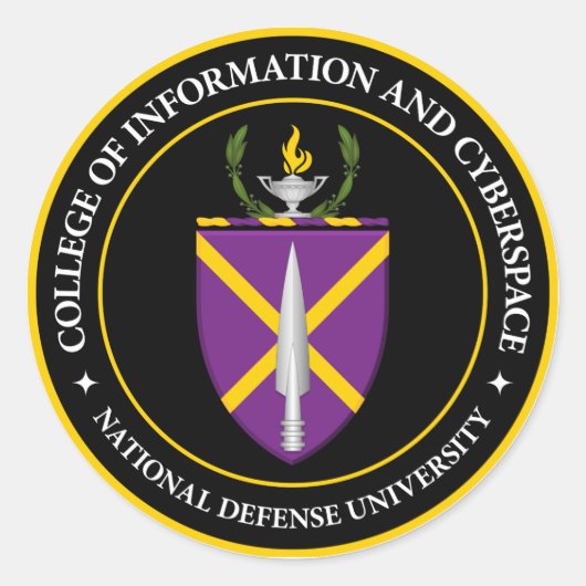 CICラウンドステッカー ラウンドシール (正面)