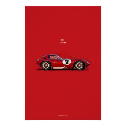 CiC Cheetah V8 ポスター (正面)