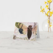 Cicadaノートカード カード (黄色い花)