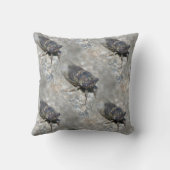 Cicadaバグ顔自然パターン クッション (裏面)