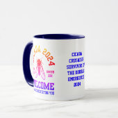 CICADA スタイリッシュ 2024ブロウズウェルカムスーベニアマグカップ マグカップ (正面左)
