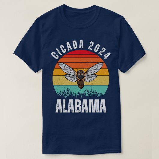 Cicada 2024アラバマTシャツ Tシャツ (デザイン正面)