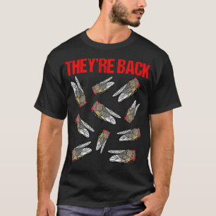 Cicada Brood X They Back Cicadas T Kids Tシャツ