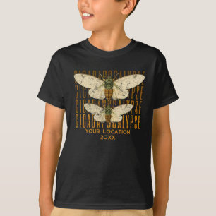 Cicada Cicadapocalypse 2024カスタムの場所 Tシャツ