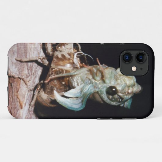 Cicada Emerging from Shell Case-Mate iPhone Case iPhoneケース (裏面(横))
