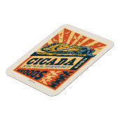 Cicada Involvement 2024レタープレス マグネット (左側)