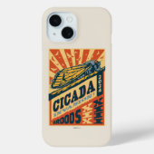 Cicada Involvement 2024レタープレス Case-Mate iPhoneケース (裏面)