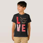 Cicada Valentines Day Love Valentine Cute Hearts  Tシャツ (正面フル)