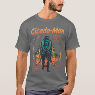 CicadaMan Survivor Ofhe Cicada Apocalypse Insect C Tシャツ