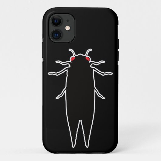 Cicadas Cicada Zombie Bugs – 昆虫学ギーク Case-Mate iPhoneケース (裏面)