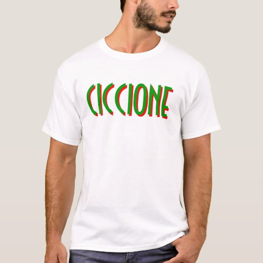 CICCIONE Tシャツ (正面)