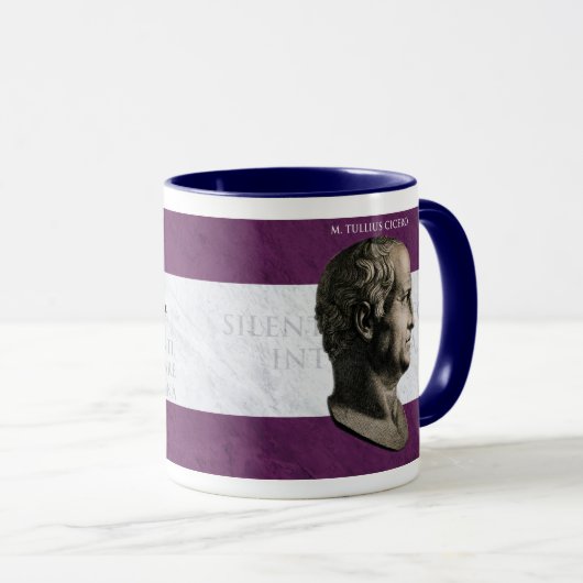 Cicero Mug – ローマ哲学者 マグカップ (正面右)