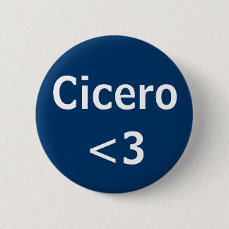 Cicero Roman lawyer love 缶バッジ