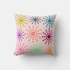 Ciclesシームレカラフルームピンクパターン装飾用クッション クッション