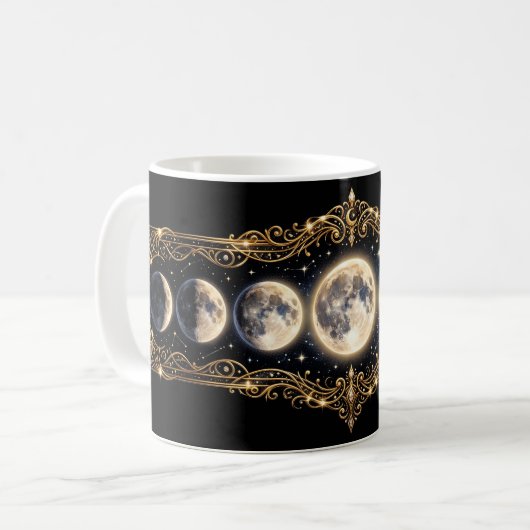 Ciclo Lunar コーヒーマグカップ (正面左)