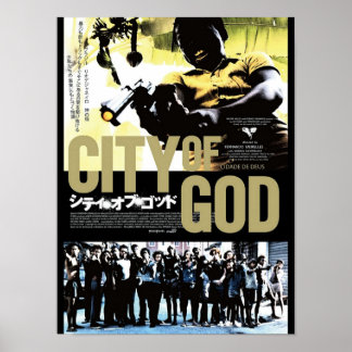 cidade de deus city of god japanese ポスター