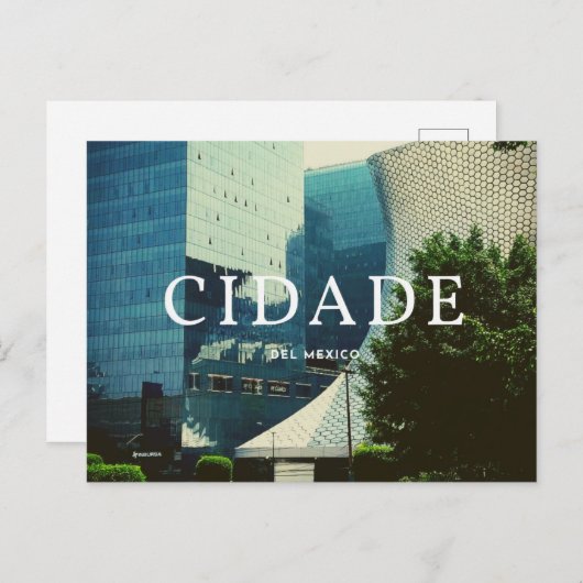Cidade Del México  ポストカード (正面/裏面)
