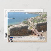 Cidade Velha、Ribeira Grandeの歴史的中心部 ポストカード (正面/裏面)