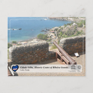 Cidade Velha、Ribeira Grandeの歴史的中心部 ポストカード