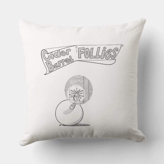 Cider Barrell Follies Comic クッション (裏面)