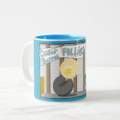 Cider Barrell Follies Comic ツートーンマグカップ (正面左)