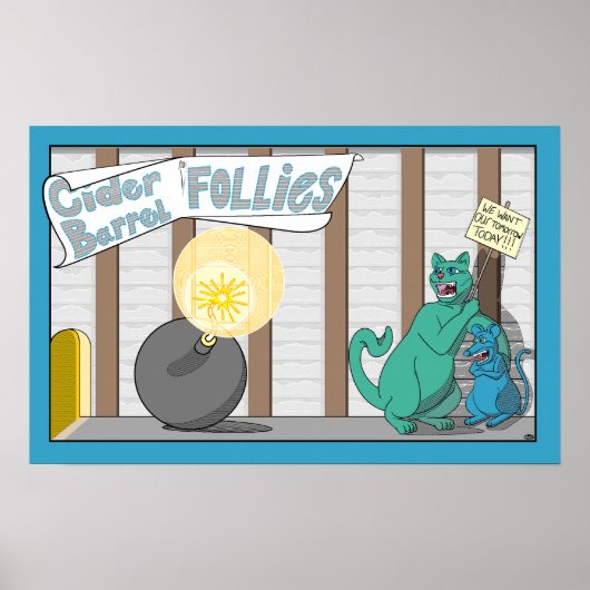 Cider Barrell Follies Comic ポスター (正面)