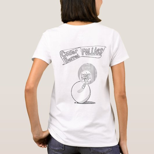Cider Barrell Follies Comic Tシャツ (裏面)