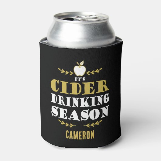 Cider Drinker Thanksgiving Holidays 缶クーラー (缶正面)