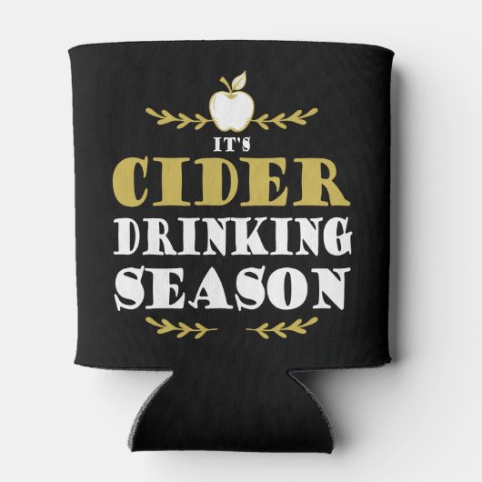 Cider Drinker Thanksgiving Holidays 缶クーラー (裏面)