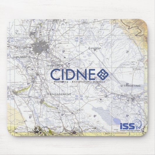 CIDNE ISSのマウスパッド マウスパッド (正面)