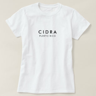 CidraプエルトリコのTシャツ Tシャツ