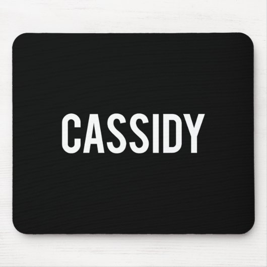 Cidy - Cool New Funny Name Fan Gift Tee  マウスパッド (正面)