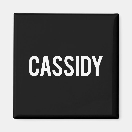 Cidy - Cool New Funny Name Fan Gift Tee  マグネット (正面)