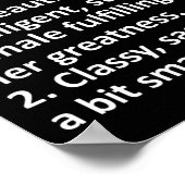 Cie Definition Personalized Name Funny  ポスター (角)