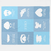 Ciele's Comfort Blanket フリースブランケット (正面(横))