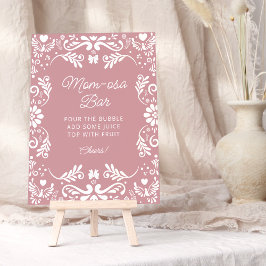 Cielitoメキシコ人の女の子の赤ちゃんシャワー母 – osaバー ポスター